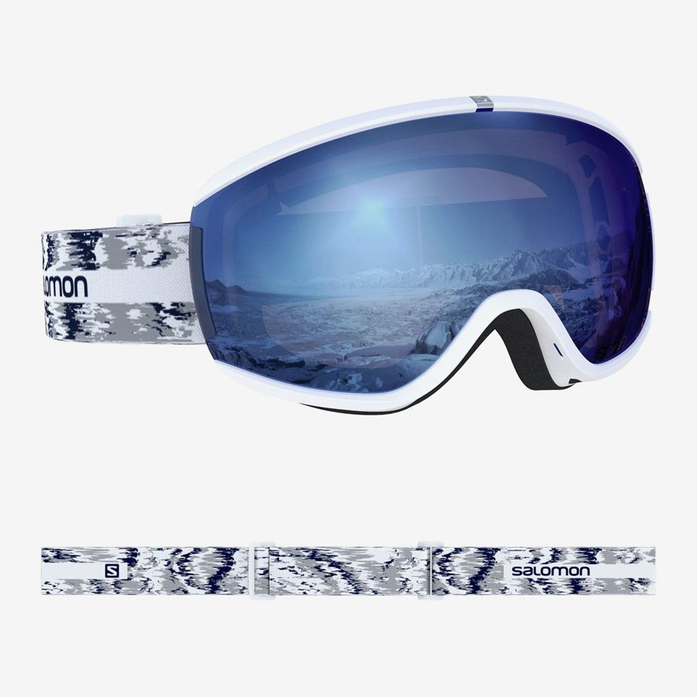 Gafas De Seguridad Salomon Hombre Blancas - Salomon Argentina IVY WHITE GLITCH,246810-IGM